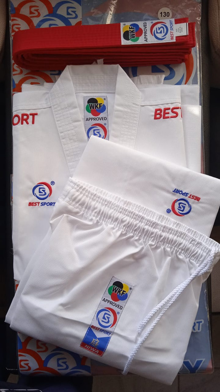 Karategi de Competición NIWA Pack (Doble Chaqueta Azul/Rojo y 1 Pantalón)